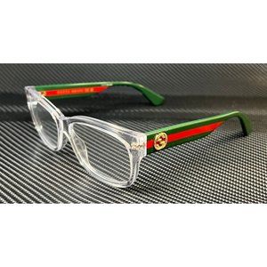 Gucci Clear Stripe Women's 55mm Eyeglasses